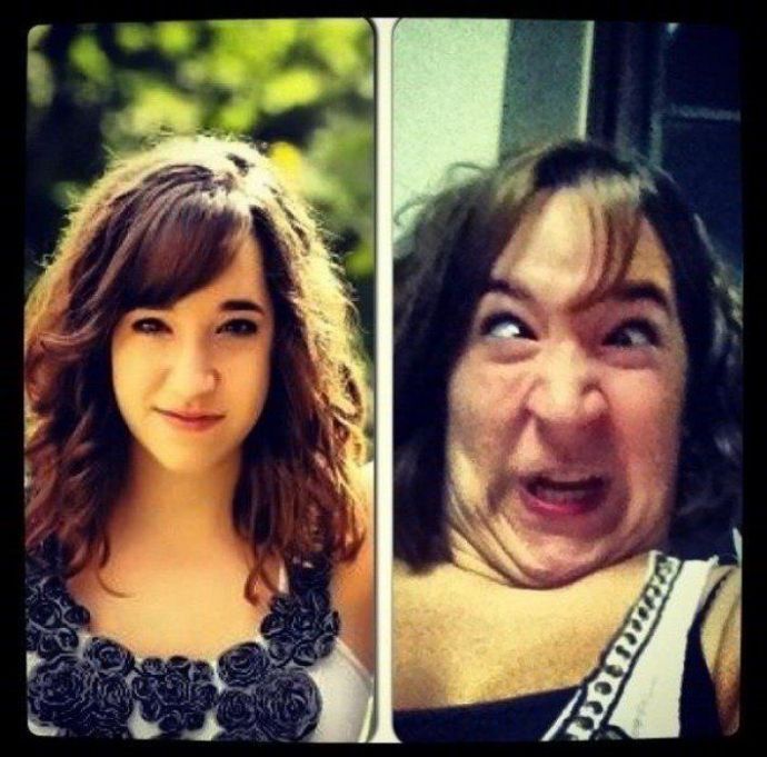 Красивая девушка мгновенно может стать уродиной, но не наоборот