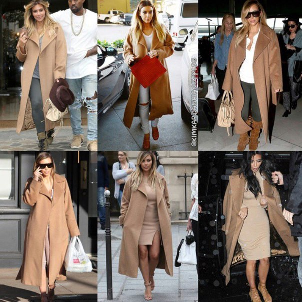 Уличный стиль Ким Кардашьян.