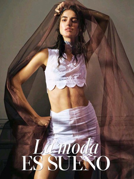 Бланка Падилья для испанского «Glamour»...