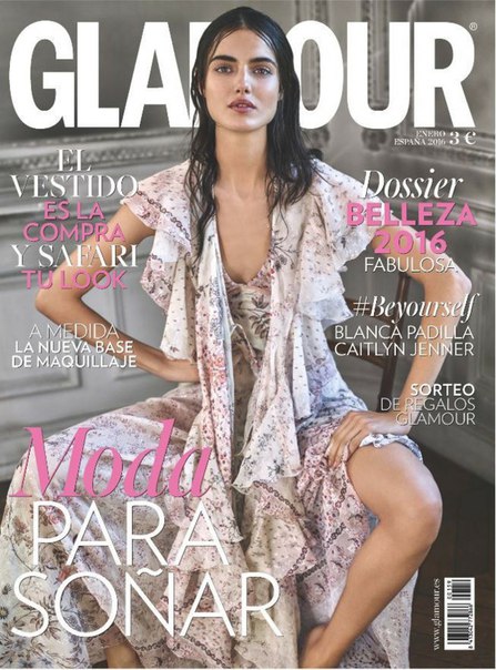 Бланка Падилья для испанского «Glamour»...