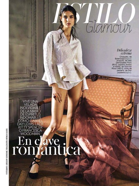 Бланка Падилья для испанского «Glamour»...