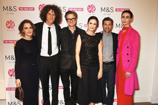 Эмма Уотсон на просмотре фильма "The True Cost"