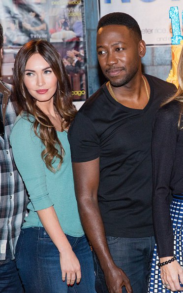 Меган Фокс на праздновании сериала «Новенькая»