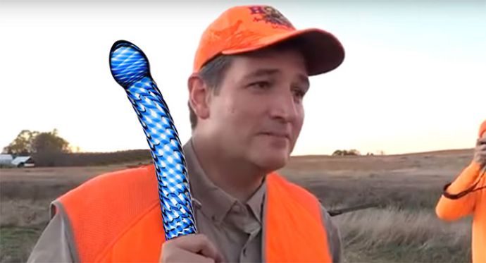 Дилдо вместо оружия в руках республиканцев