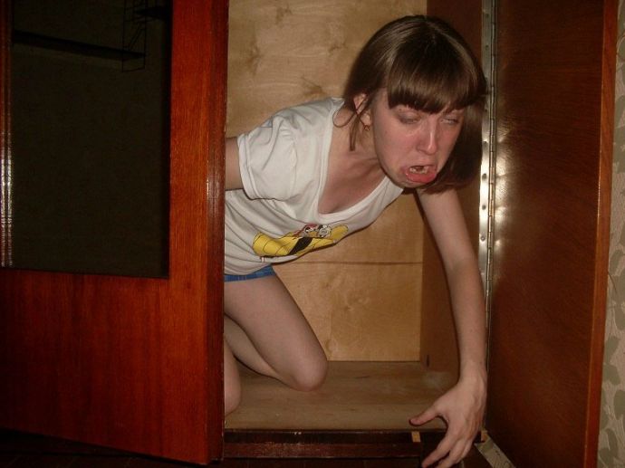 Стрёмная девушка из Вконтакта