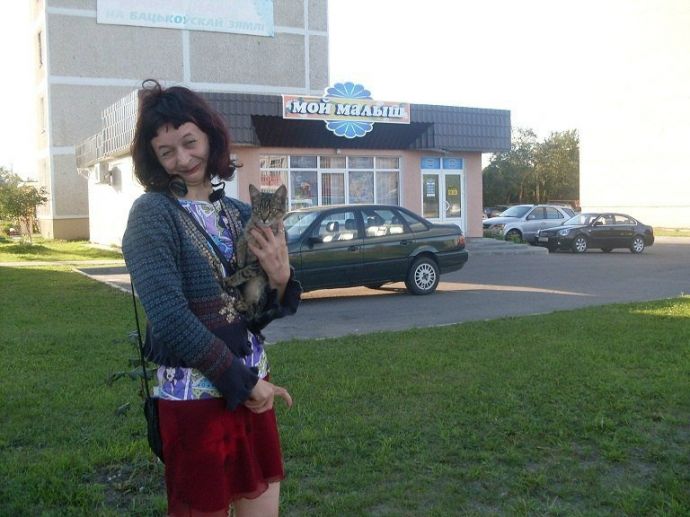 Стрёмная девушка из Вконтакта