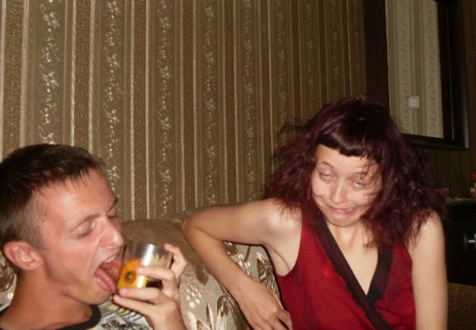 Стрёмная девушка из Вконтакта