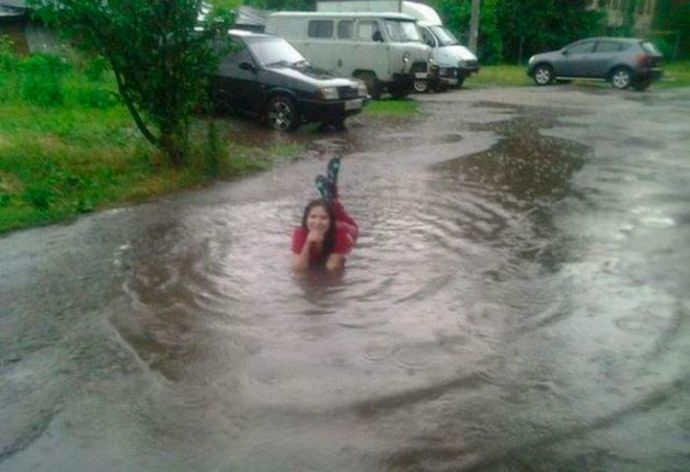 Умом бабу не понять. Селфи без башенных девчат