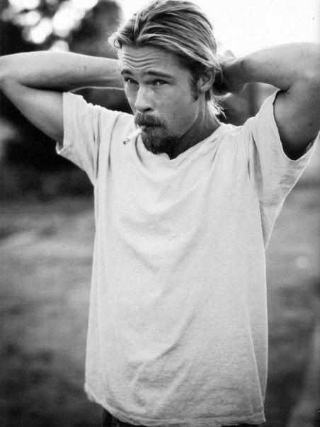 Бред Питт для журнала Rolling Stone, 1994 год.