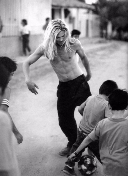 Бред Питт для журнала Rolling Stone, 1994 год.