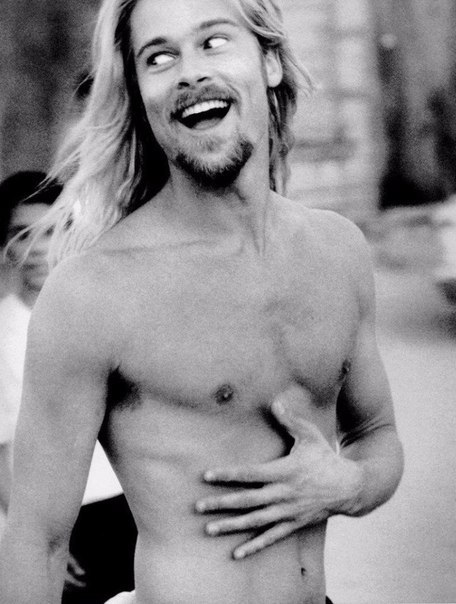 Бред Питт для журнала Rolling Stone, 1994 год.