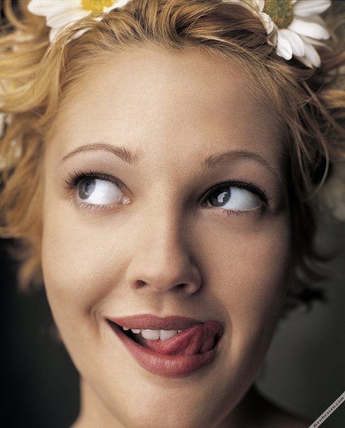 Дрю Бэрримор, 1995 год.