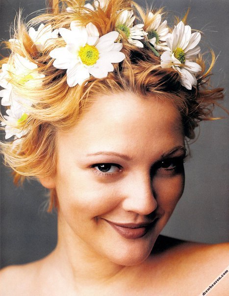 Дрю Бэрримор, 1995 год.