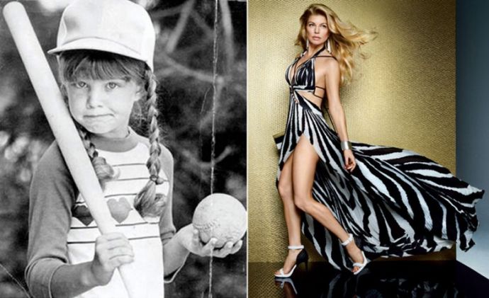 12 сексуальных звёзд, которые в детстве были 'пацанками'