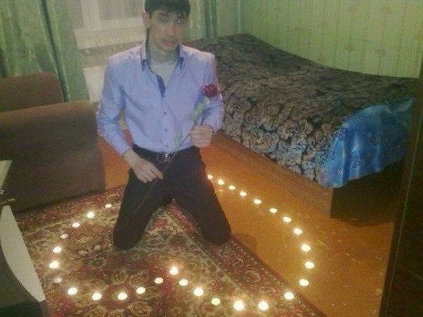 Идея на День Святого Валентина-романтический вечер