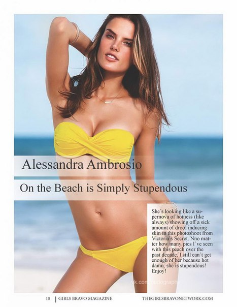 Модель дня - Алессандра Амбросио