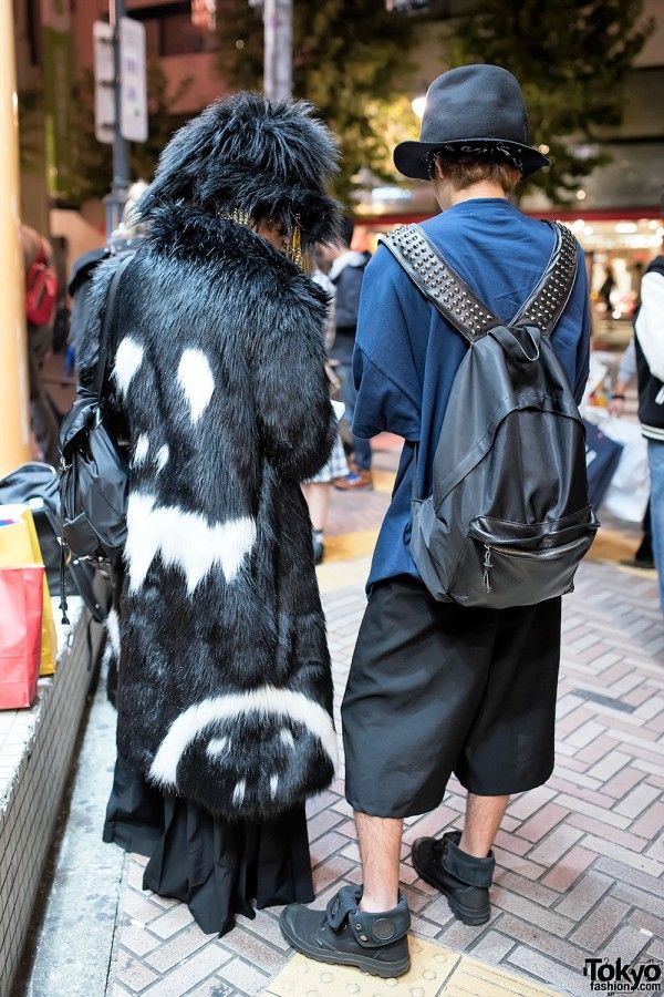 Стильная молодежь с улиц Токио Стильная молодежь с улиц Токио