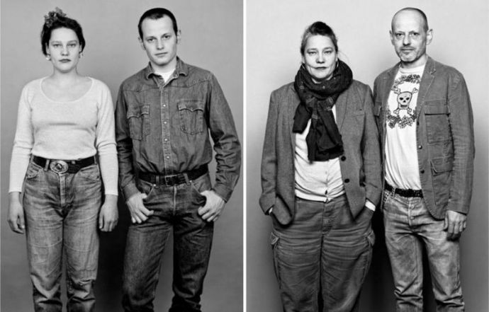 Как меняются самые близкие друг другу люди спустя десятилетия