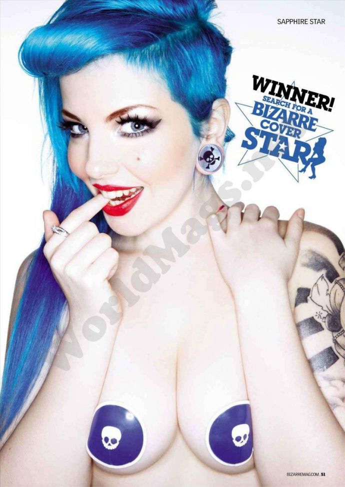 Модель года Amie Conradine - Bizarre Christmas 2011 UK Special Edition