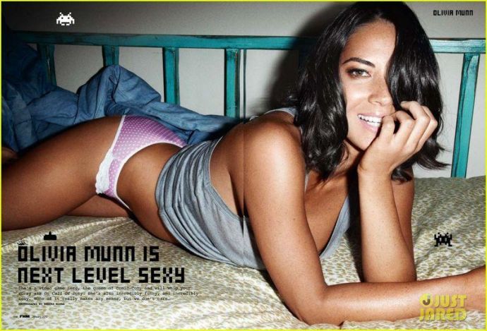 Модель месяца Olivia Munn - FHM January 2012 (1-2012) UK