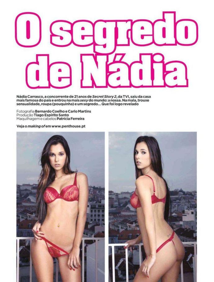 Богиня эротики Nadia Carrasco - Penthouse December 2011 (12-2011) Portugal