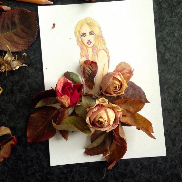 Живой фешн-арт Эдгара Артиса