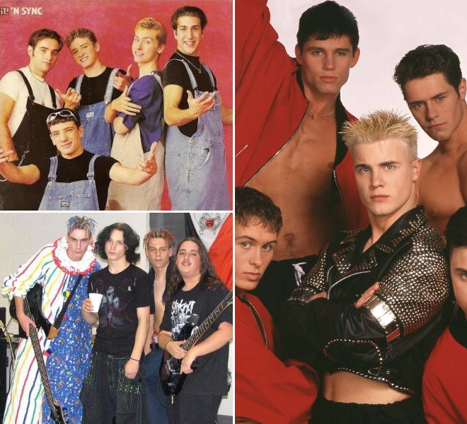 Адские фотосессии бойбэндов Адские фотосессии бойбэндов