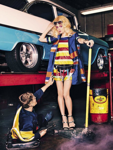 Jessica Stam for Vogue Italia March 2016