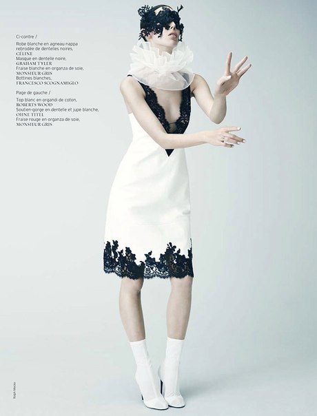 Ruby Aldridge for French Revue de Modes 2016