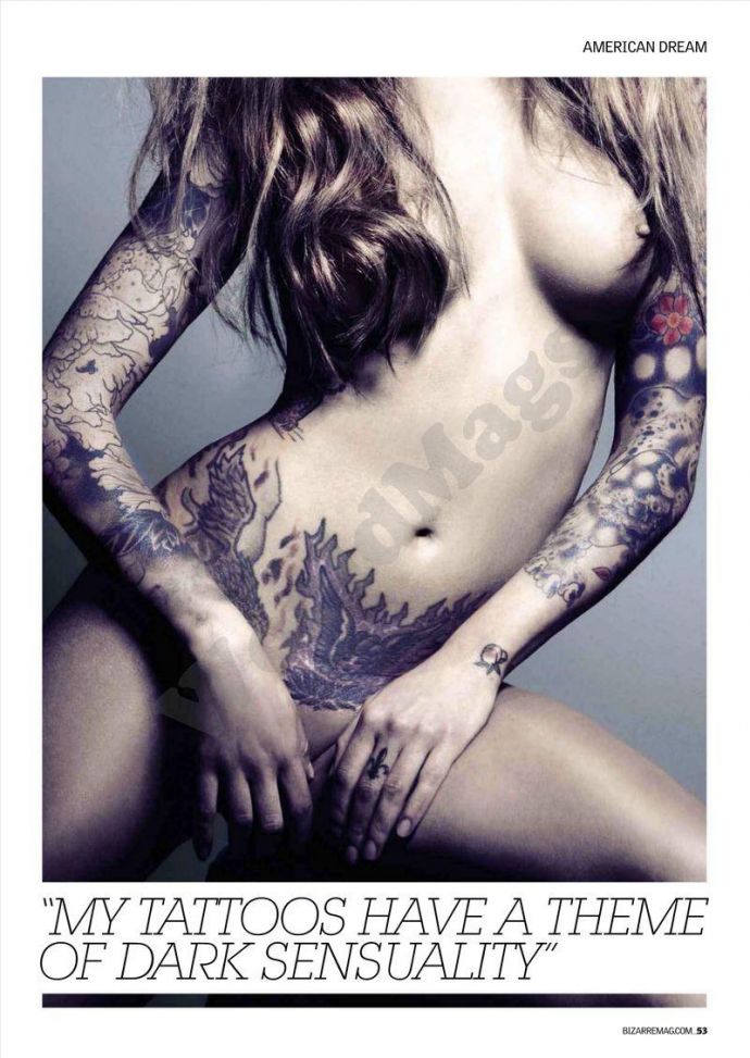 Богиня эротики Jesse Lee - Bizarre January 2012 (1-2012) UK