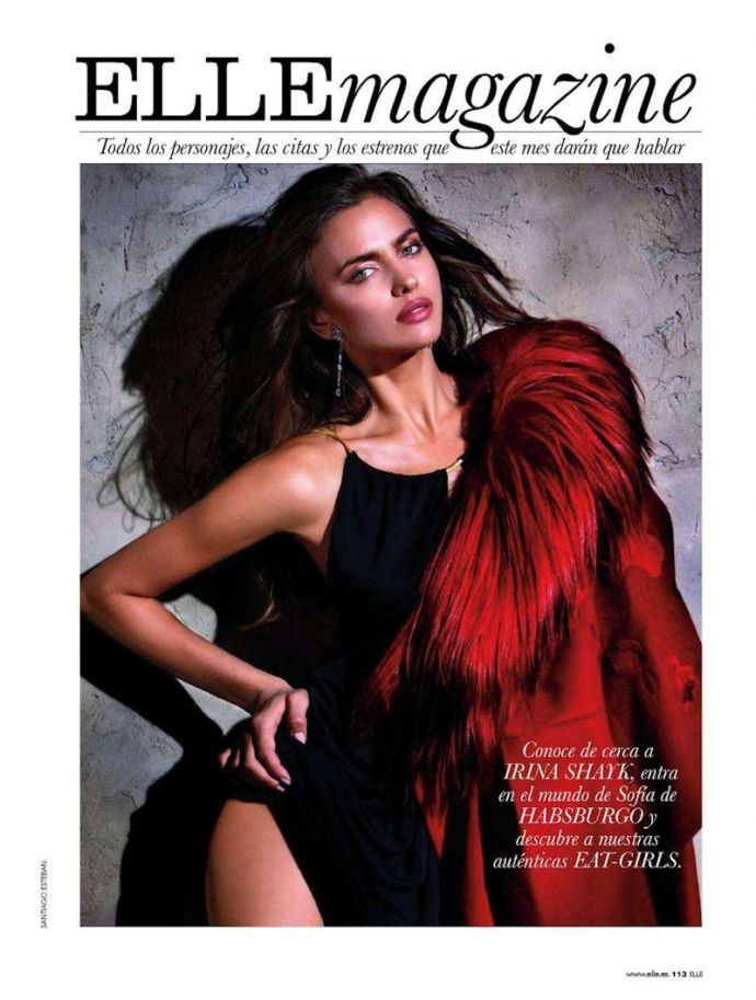 Раздетая Irina Shayk - Elle December 2011 (12-2011) Spain