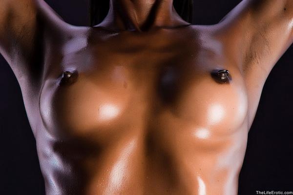 Девушка как горячий шоколад