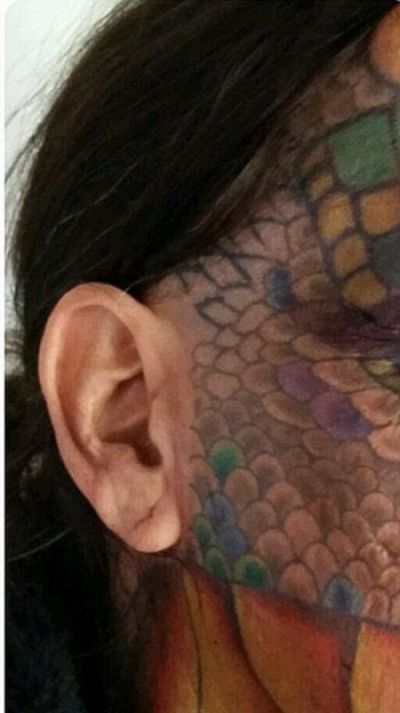 Мудило превратил себя в бородатую женщину-дракона Мудило превратил себя в бородатую женщину-дракона