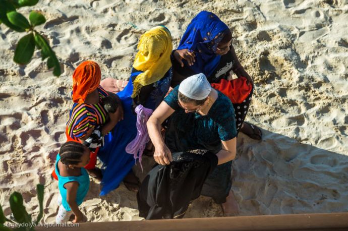 Как купаются арабки женщины