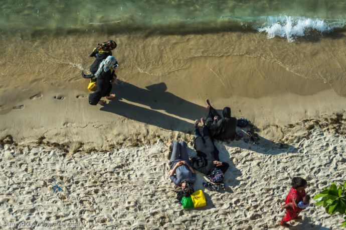 Как купаются арабки женщины