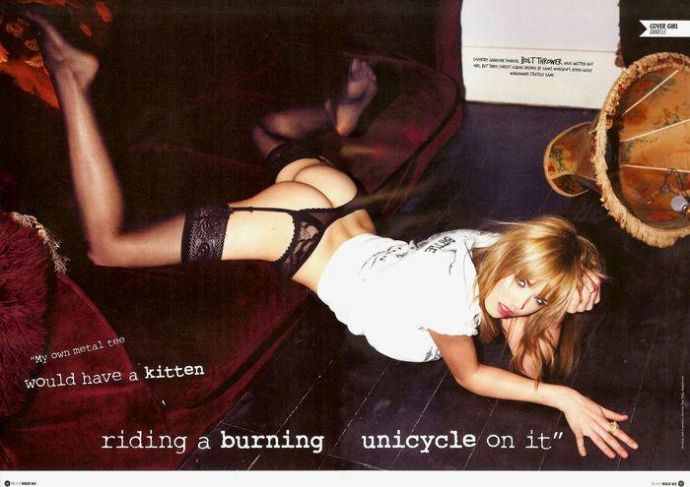 Модель дня Danielle Sharp - Fr0nt March 2012 (3-2012) UK