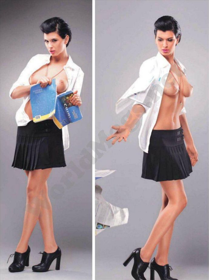 Откровенная Madalina Pamfile - Playboy January-February 2012 (1-2-2012) Romania