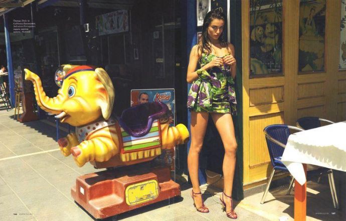 Секси Andreea Diaconu - Elle Июнь 2012 Russia