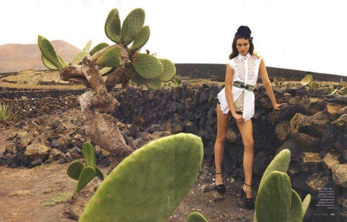 Секси Andreea Diaconu - Elle Июнь 2012 Russia