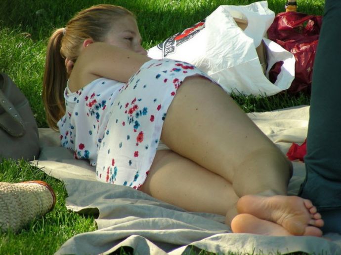 Засветы девушек на улице и дома