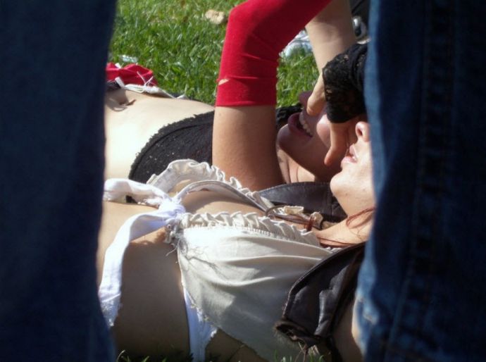 Засветы девушек на улице и дома