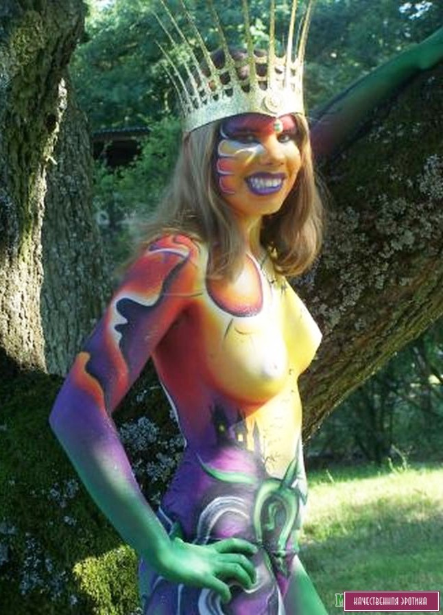 Бодиарт - Коллекция фотографий нудистов