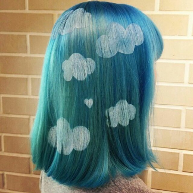 Новый тренд Instagram: #hairstencil