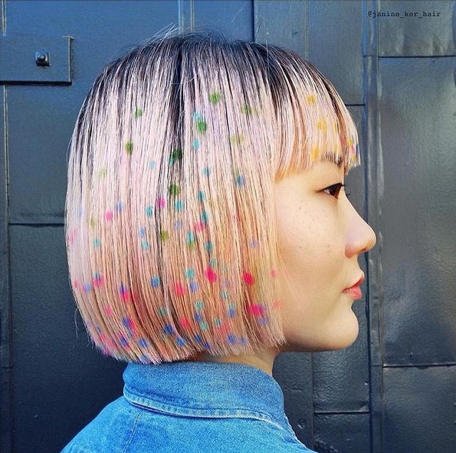 Новый тренд Instagram: #hairstencil Новый тренд Instagram: #hairstencil