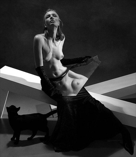 Коты и девушки