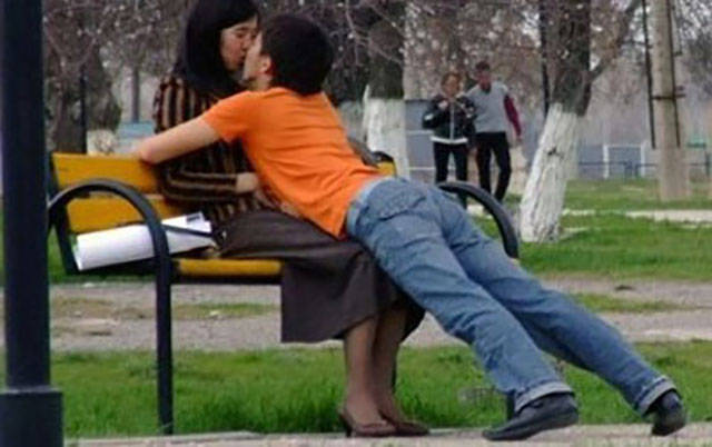 От таких поцелуев хочется блевать