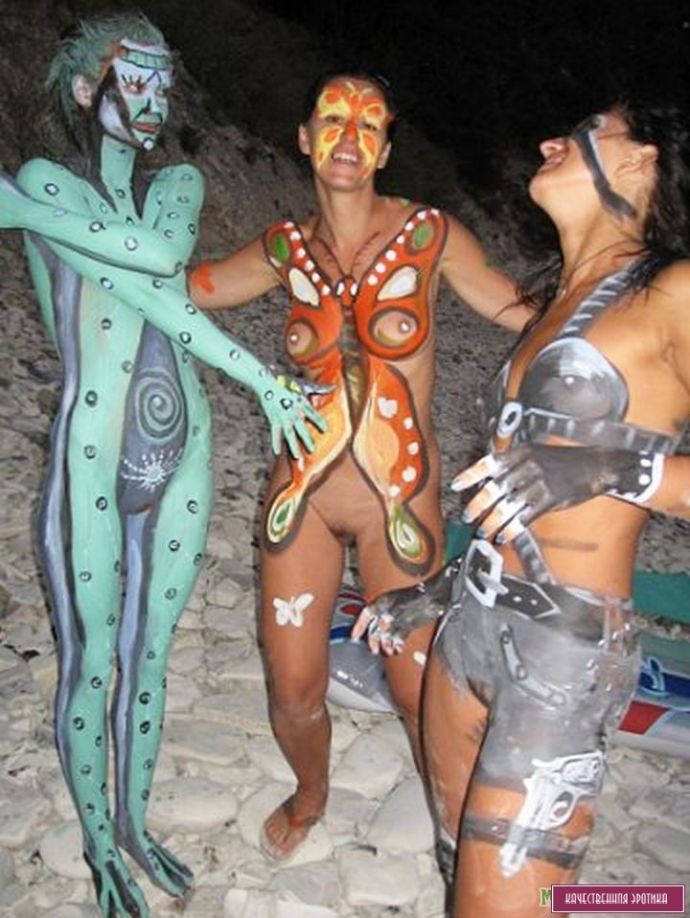 Бодиарт - Коллекция фотографий нудистов