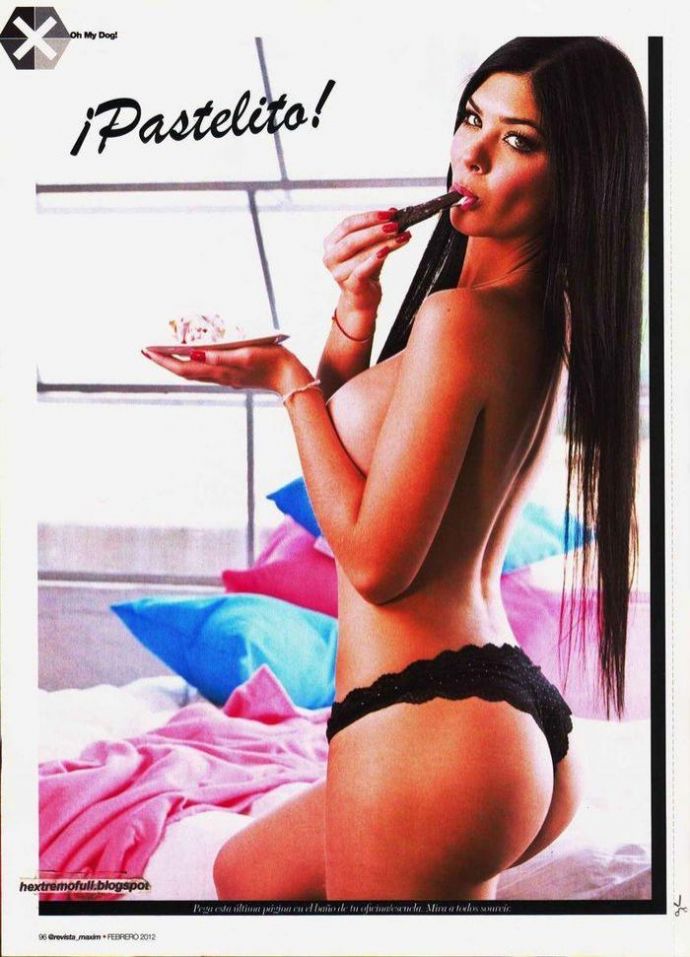 Модель дня Mariana Davalos - Maxim February 2012  Mexico