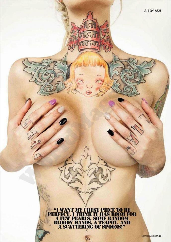 Модель месяца Alloy Ash - Bizarre March 2012