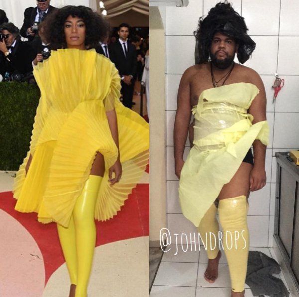 Тролль, который примеряет на себя наряды знаменитостей Тролль, который примеряет на себя наряды знаменитостей